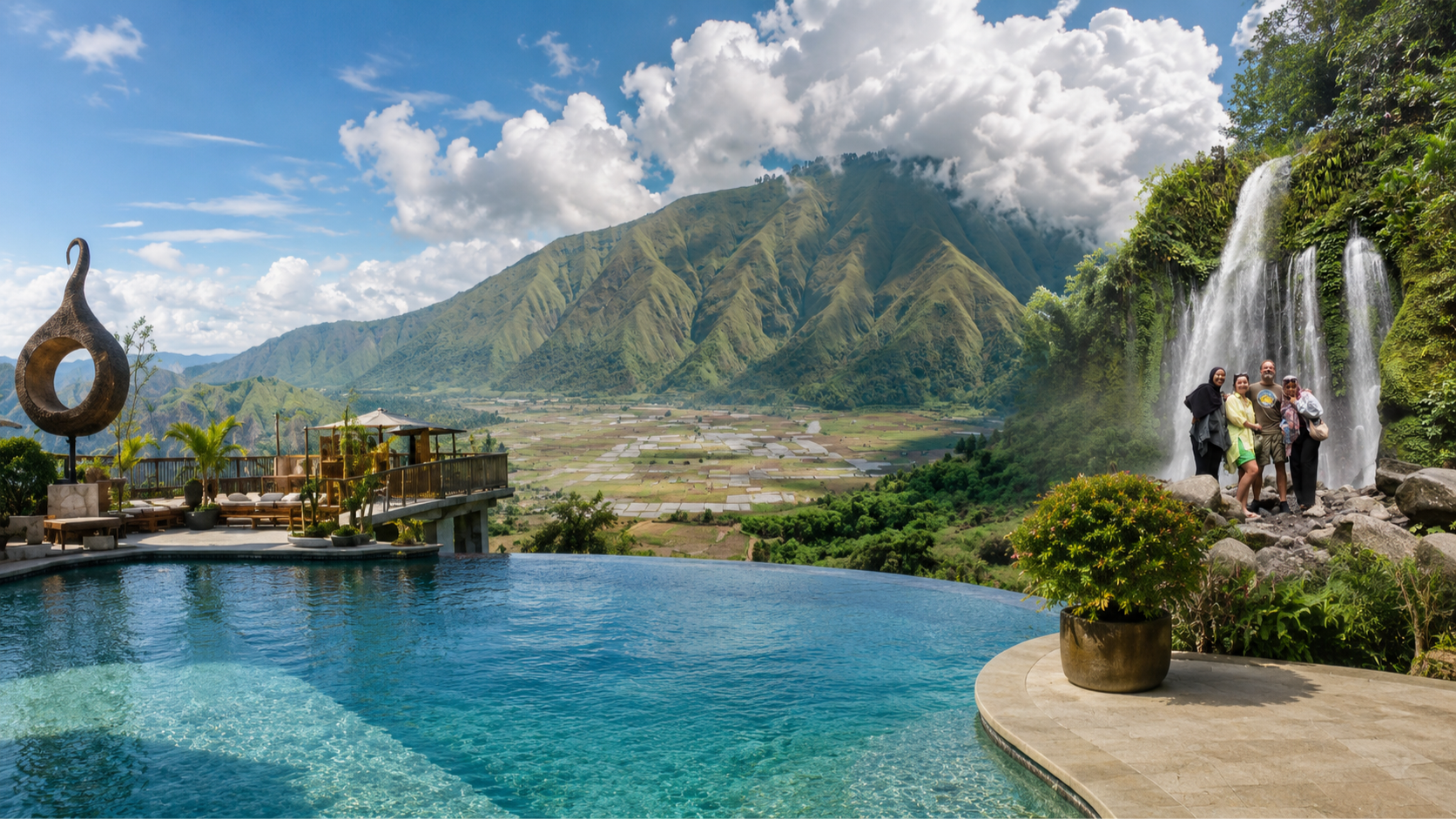 Sembalun Highlands & Senaru Waterfall Journey